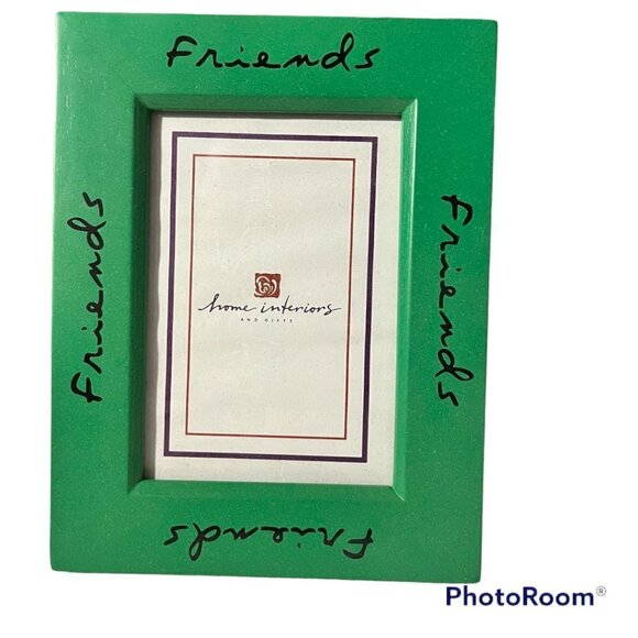 Home Interior Friends Wooden Picture Frame - Picture 1 of 3